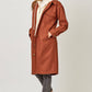 Twofer Hoodie Duster Solid Coat - Bestseller
