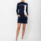 Women's Golf 15" Eloise Skirt - Midnight/White