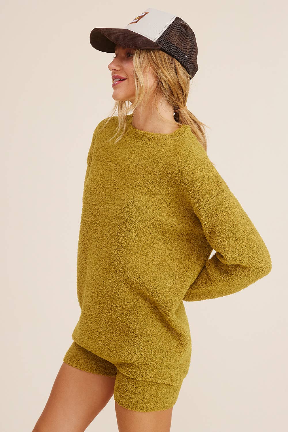 The Softest Fuzzy Knit Lounge Set- Bestseller