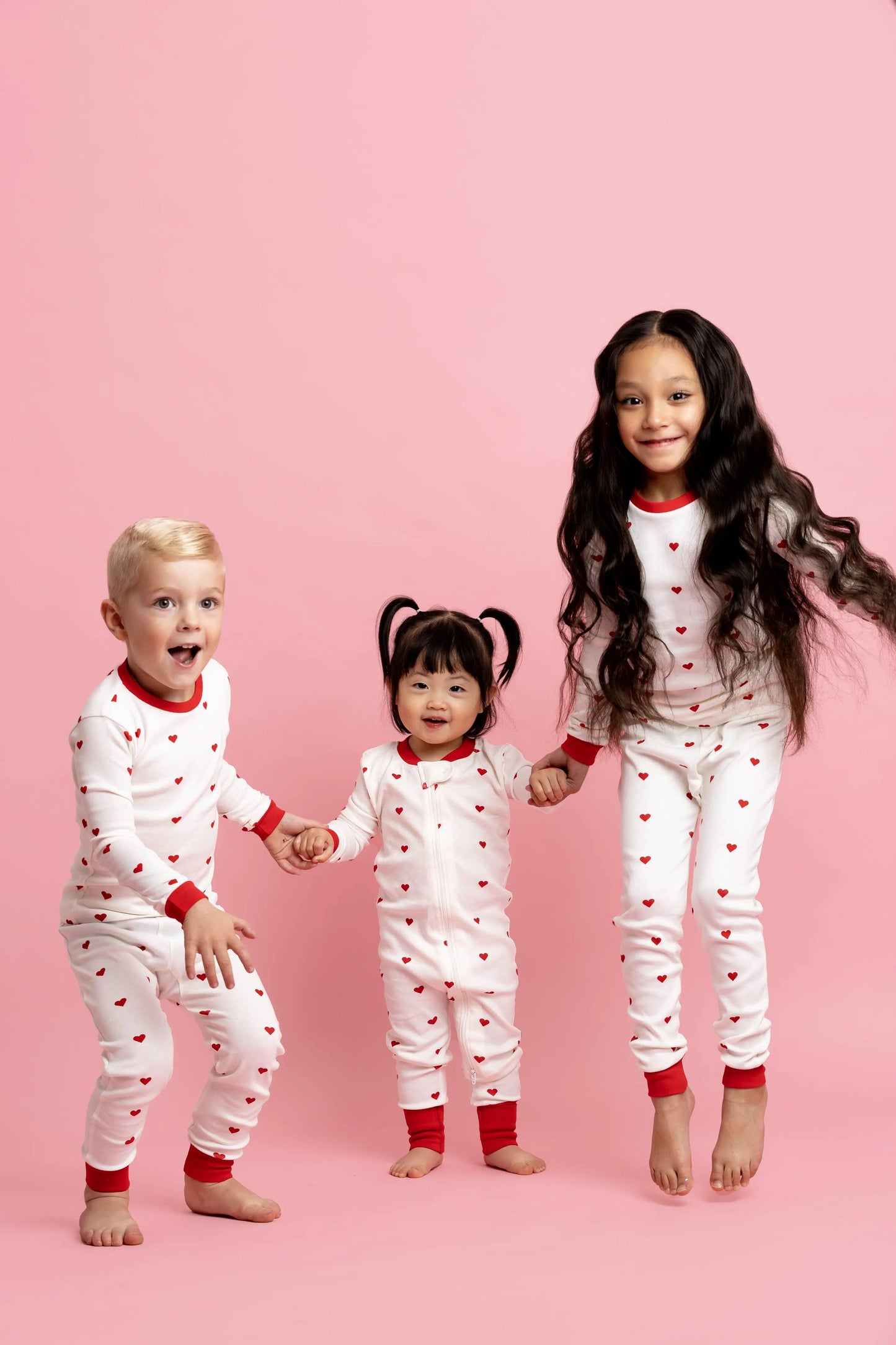 My Little Love Toddler/Kid Two-Piece Pajama Set_Tiny Hearts - Sale