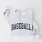 Pre-Shrunk Fleece Lined BASEBALL Graphic Sweatshirt - Bestseller