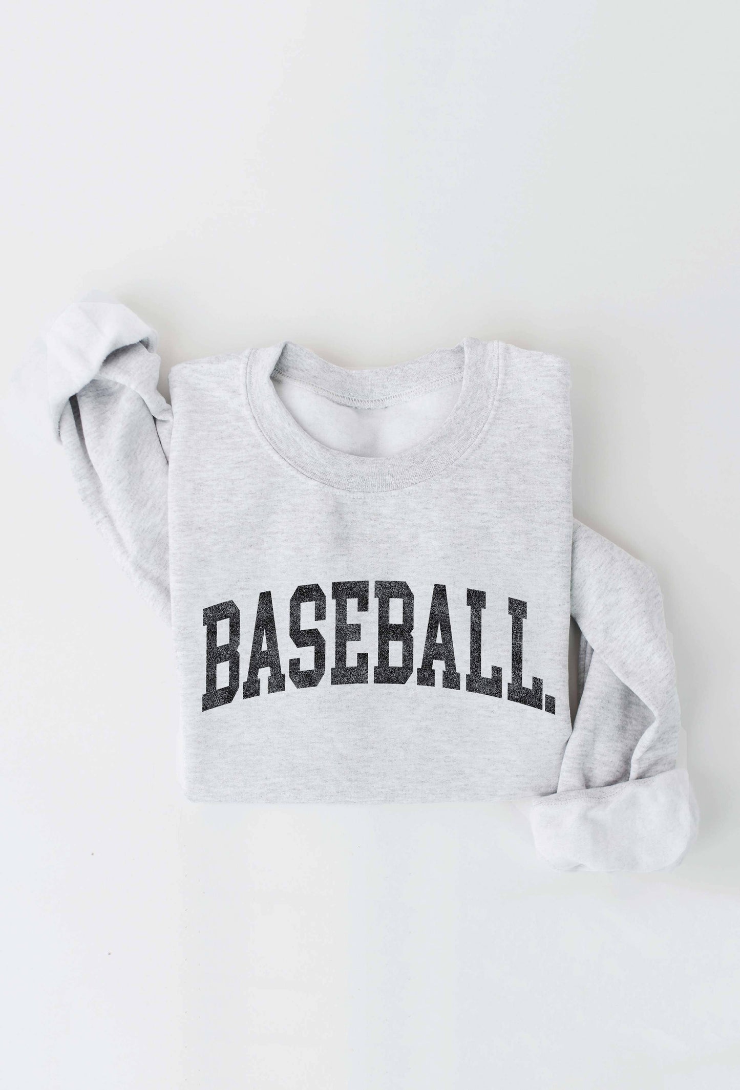 Pre-Shrunk Fleece Lined BASEBALL Graphic Sweatshirt - Bestseller