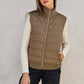 Sherpa and Puff Contrast Vest