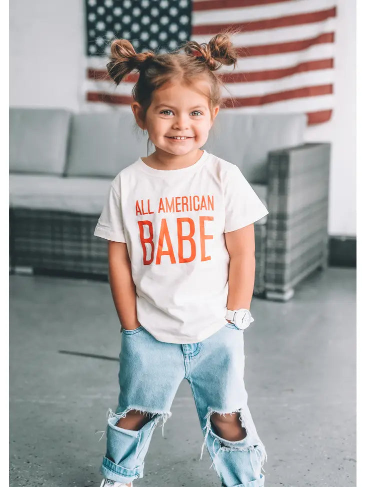 Tiny American/American Babe - Kids Summer T
