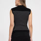 Mamas Mock Neck Sleeveless Tank