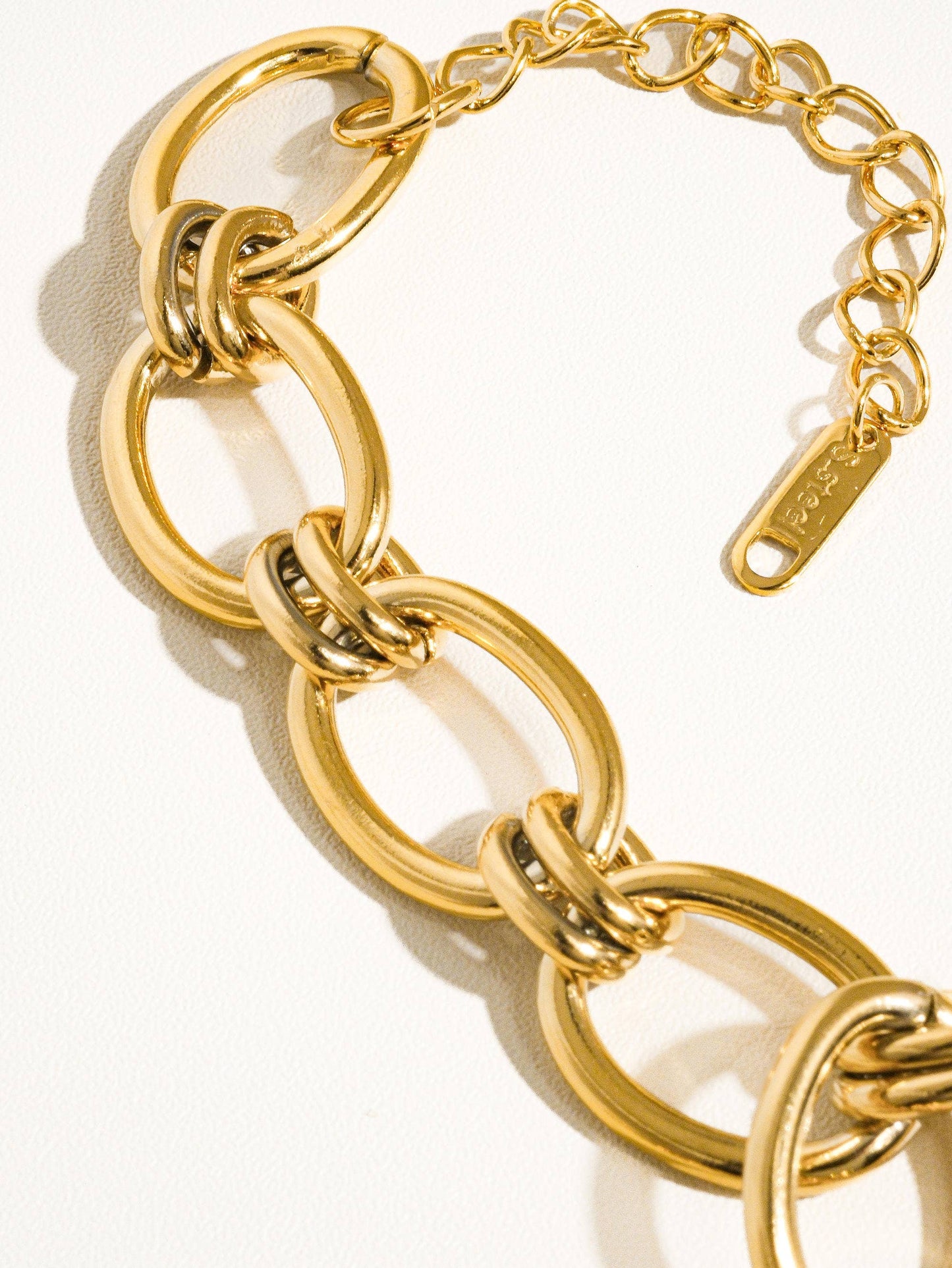 Tila 18K Gold Non-Tarnish Bold Chain Bracelet