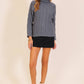 Chunky Cable Knit Turtleneck Sweater