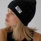 The Mohair Beanie - Midnight Black