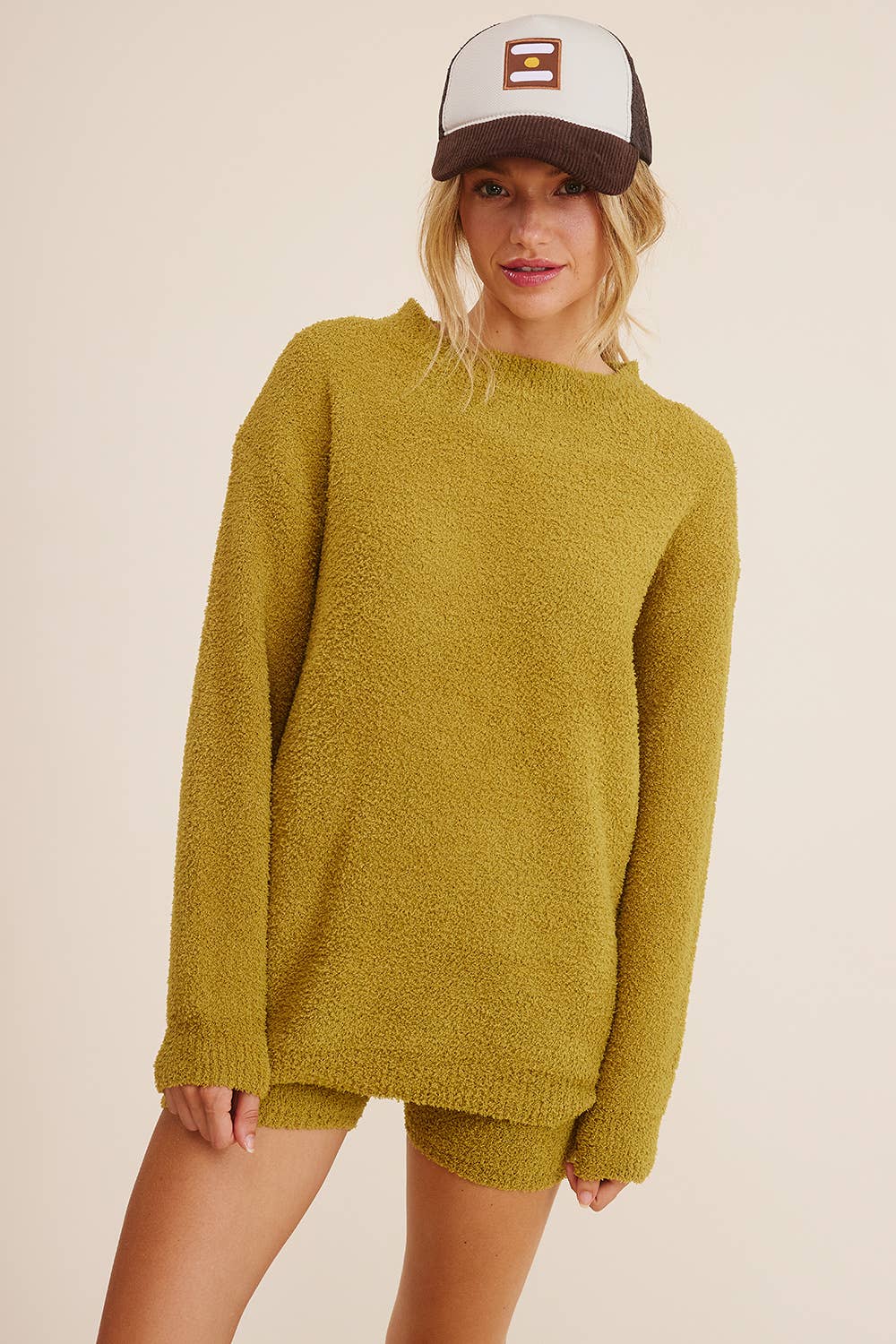 The Softest Fuzzy Knit Lounge Set- Bestseller