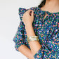 Gold Tile Bangle Set of 3