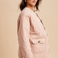 Comfiest Fall Quilted Field Coat