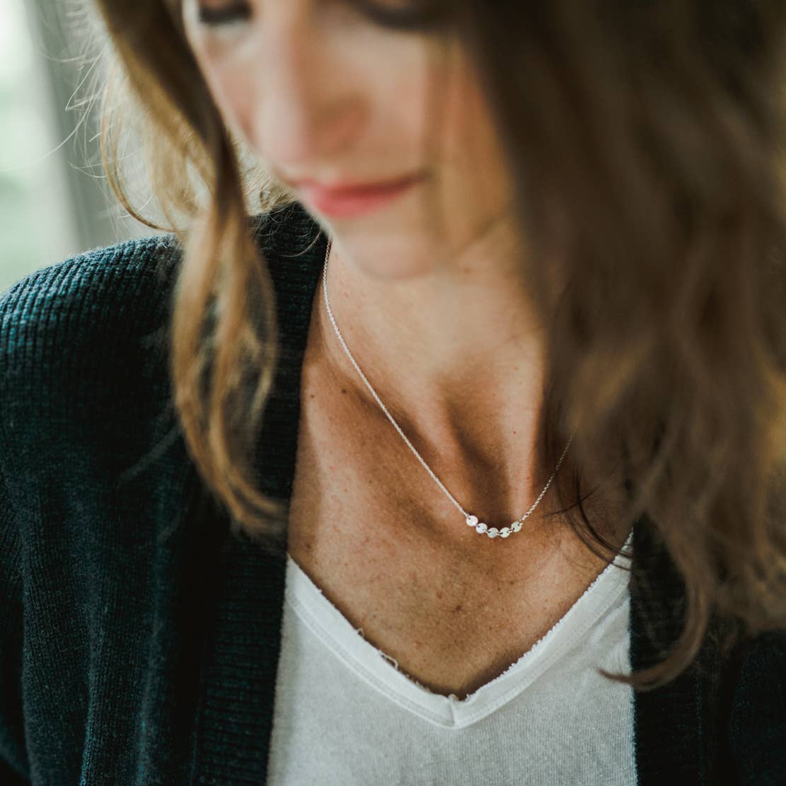 Mothers & Daughters Gold Filled and Silver Necklace