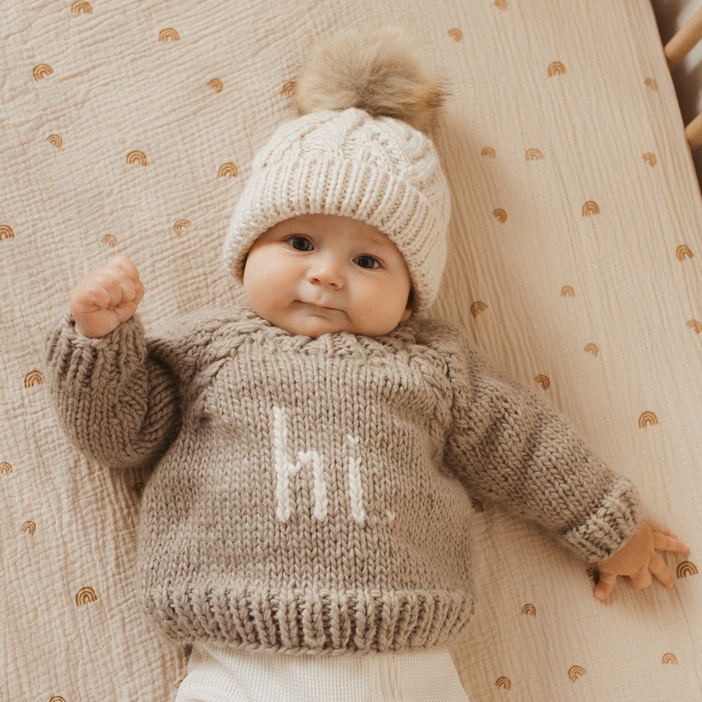 Hi. New Babes Pebble Crew Neck Sweater Baby & Toddler