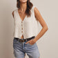 Button-Front Knit Vest Year Round Sweater Vest - 20% Off Code WELOVESALES