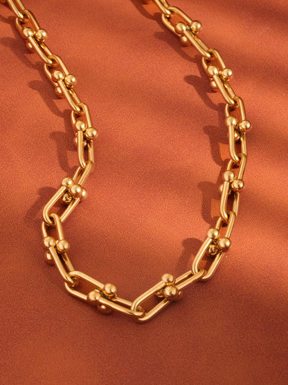 Denise 18K Gold Non-Tarnish Bold Chain Necklace