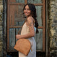 Halfmoon Crossbody Handmade Leather