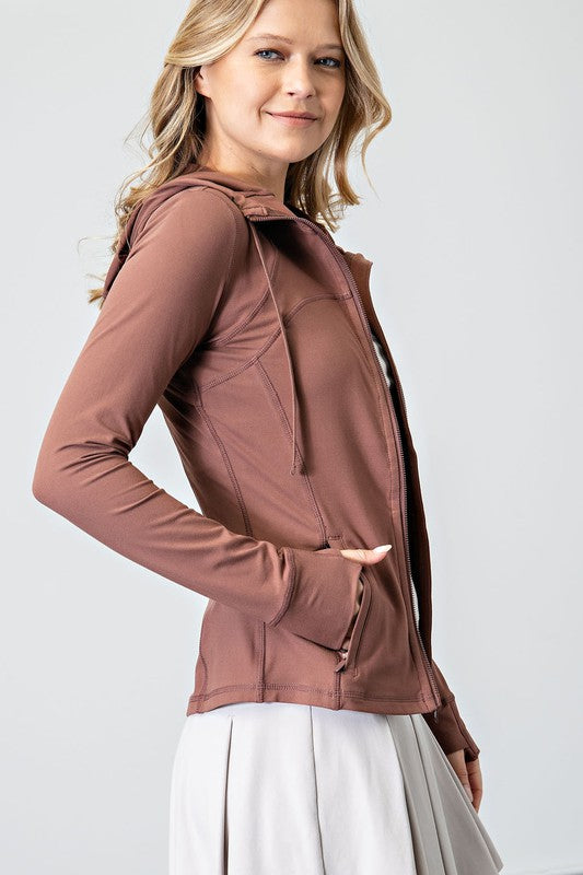 Hooded Women's Define Zip Up Jacket