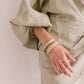 Dangle the Bangle Metallic Gold Mix Bangle 3 Set