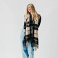 Soft and Cozy Penny Plaid Fringe Scarf