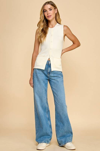 Summer Knits Sleeveless Vest