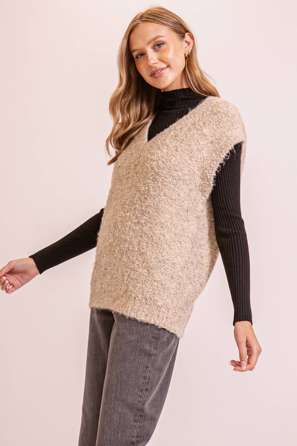 Cozy V-Neck Layering Knit Vest - Bestseller!