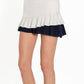 Courtside Charm Tennis Skirt - Vapor/Midnight
