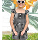 TKSS-Q25-3338T Toddler's 2 pc Striped Short Set