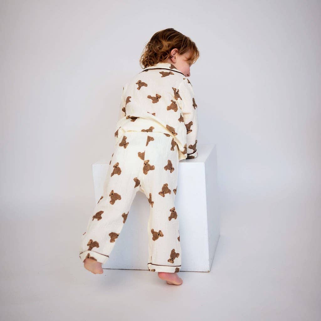 Our Bestselling Teddy PJ Long Pants Set