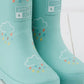 Pistachio Color Changing Kids Spring Wellies
